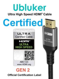 HDMI Cable (10k/8k/4k) 10FT - Image 2