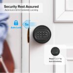Keyless Door Lock Knob (BLACK) - Image 4