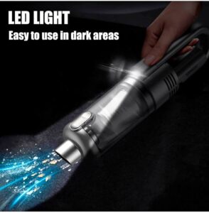 Handheld Car Vacuum- Rechargeable Powerful Suction - Image 5