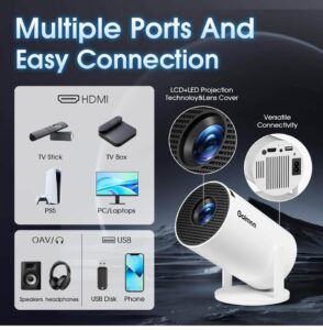 Projector Mini Upgraded Model Supports 4K - Image 6