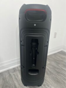 Portable 8” Double Speaker with Wireless Mic Rechargeable Speaker - Image 4