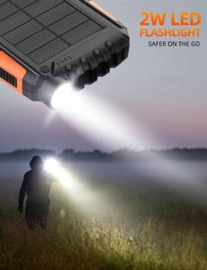 Solar Power Bank Portable Charger (42800mAh) - Image 5
