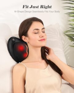 Shiatsu Neck Back Massager Pillow with Heat - Image 7