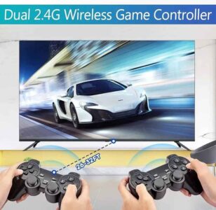 Retro Game Console - Wireless Retro Game Stick, Revisit Video Games with Built-in 20000+ Games - Image 5