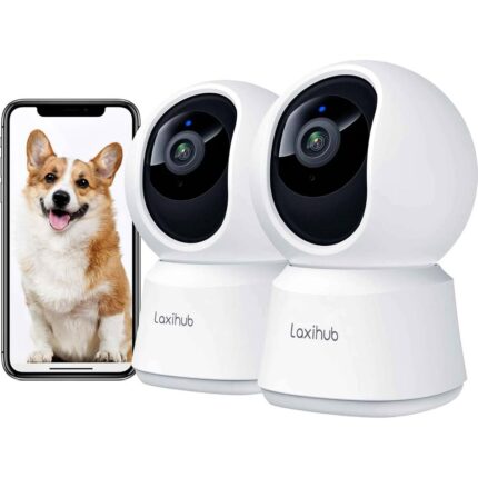 Rotating Indoor Camera 2K (Pack of 2)