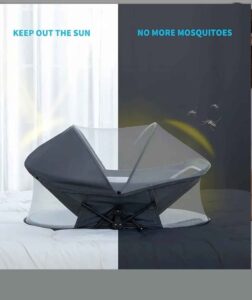 Portable Travel Pod with Mosquito Net & Sunshade Canopy – Indoor/Outdoor – Brand New – 90% OFF - Image 2