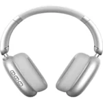 Wireless Noise Cancelling Bluetooth 5.3 Over-Ear Headphones – Silver