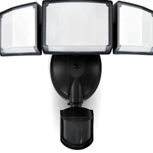 LED Security Lights 82W 6300LM Hardwired Motion Sensor Light Outdoor
