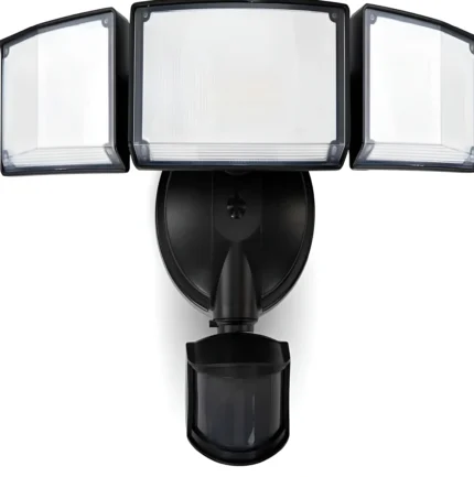 LED Security Lights 82W 6300LM Hardwired Motion Sensor Light Outdoor