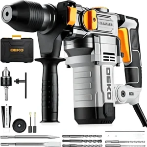 DEKO 1-1/4 Inch SDS-Plus Rotary Hammer Drill