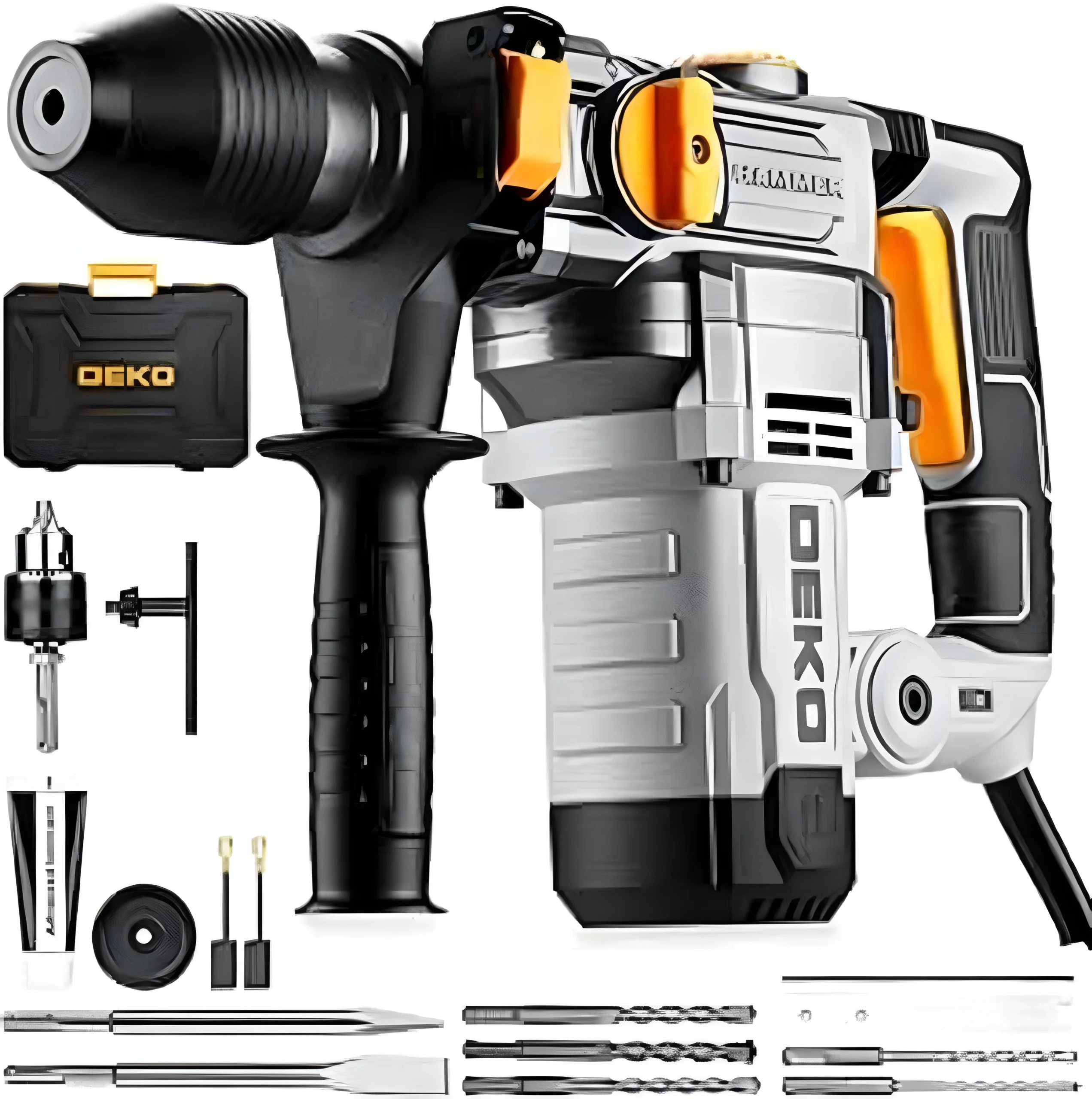 DEKO 1-1/4 Inch SDS-Plus Rotary Hammer Drill